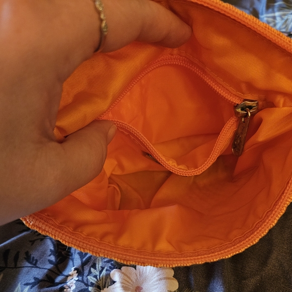 ✨️ The Sak Orange Woven Cosmetic Pouch - Picture 5 of 8